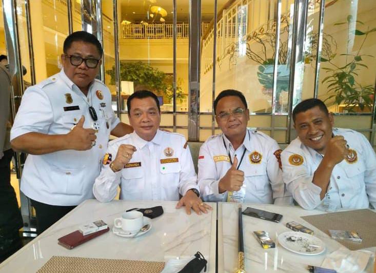 Jasmi Mukhtar Ketua Pokdar Kamtibmas Riau Ucapkan Selamat Pada Agenanda Djatmika Ketua Umum Terpilih Periode 2021-2026