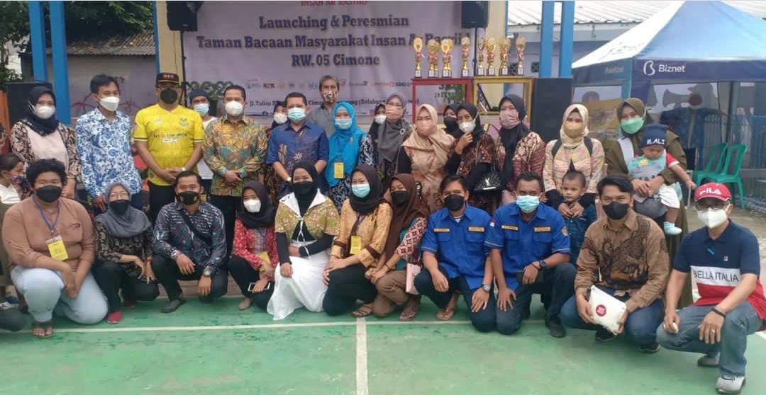 Remaja Masjid Nurul Falah Hadiri Launching TBM Diapresiasi Langkah Penggagas