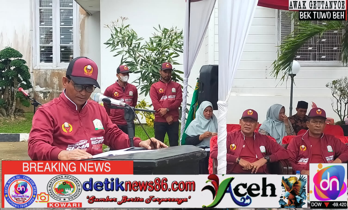 Pj Bupati Aceh Timur Minta Kontingen PORA Jadi Inspirasi dan Pantang Menyerah