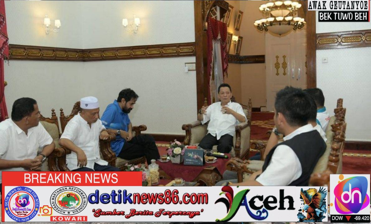 Pj Gubernur Terima Kunjungan Pengurus KONI Aceh