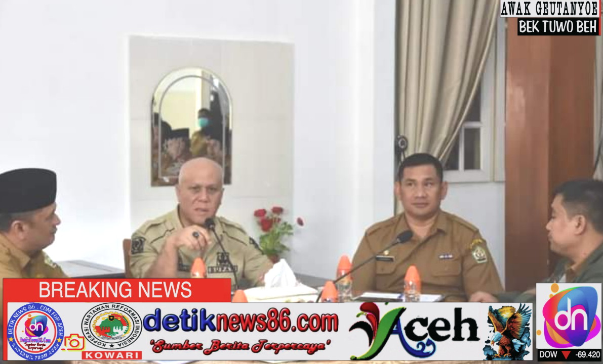 Bupati dan Wakil Bupati Aceh Tengah Mulai Jalani Pemeriksaan