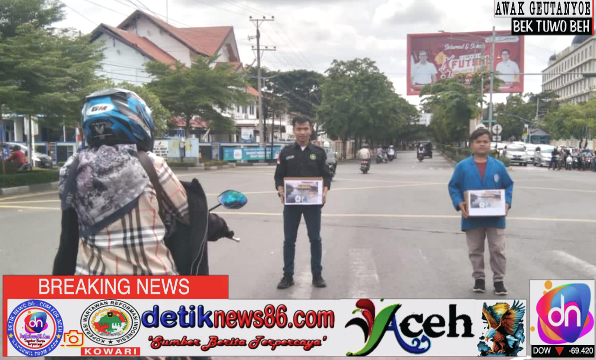 Ada apa Mahasiswa dan Pelajar Aceh Singkil turun kejalan, ini alasanya