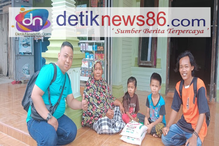 Sambut Ramadhan, Bacaleg Partai NasDem Indra Alex Beri Sembako untuk Anak Yatim