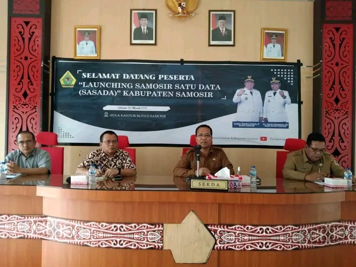 Pemkab Samosir Launching Aplikasi Sasada