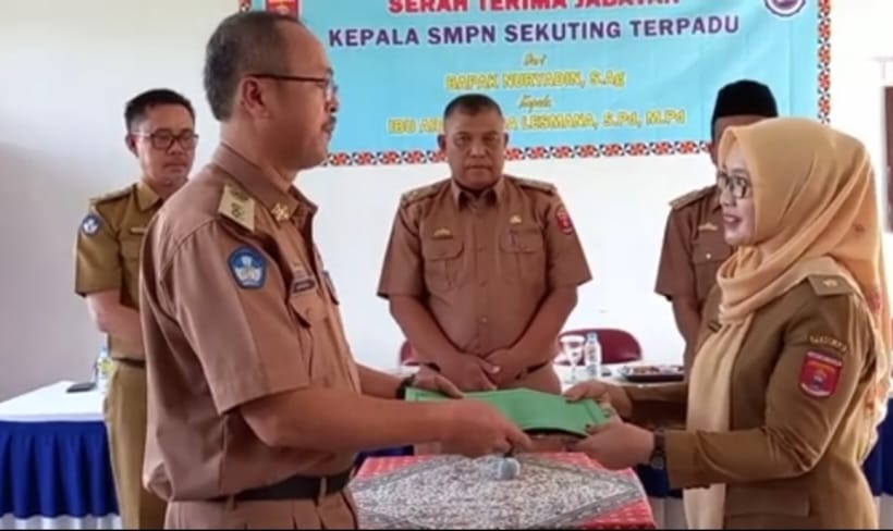 SMPN Sekuting Terpadu Lampung Barat Gelar Temu Pamit Kepala Sekolah
