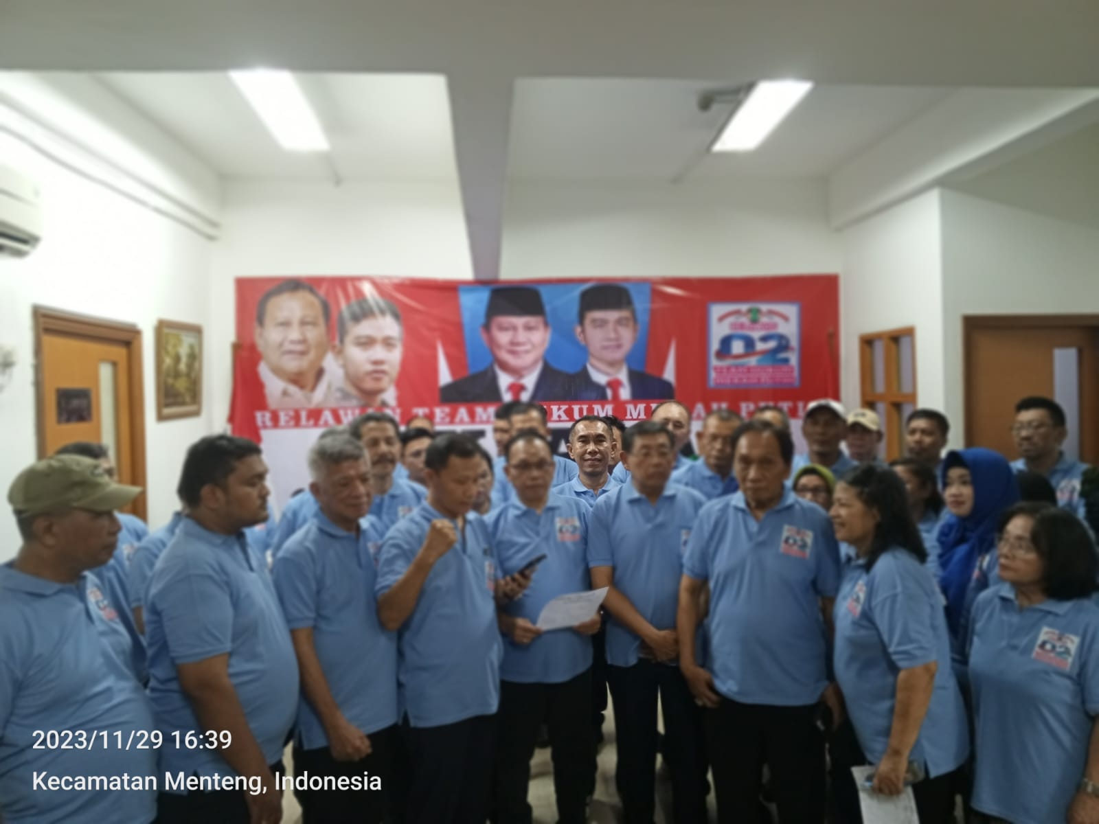Team Hukum Merah Putih (THMP) Deklarasi Dukungan Prabowo Gibran