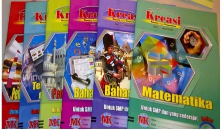 Diduga Ketua MKKS SMP Kabupaten Pekalongan Mengkoordinir Penjualan Buku LKS