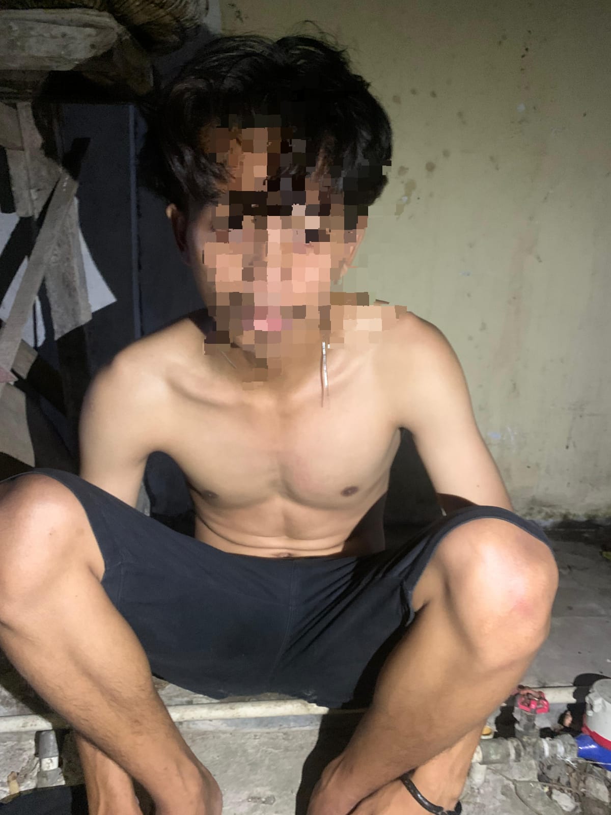 Patroli Presisi Polres metro Bekasi Menangkap Terduga Pelaku Pencuri Sebuah Handphone Di Kawasan Industri Jababeka