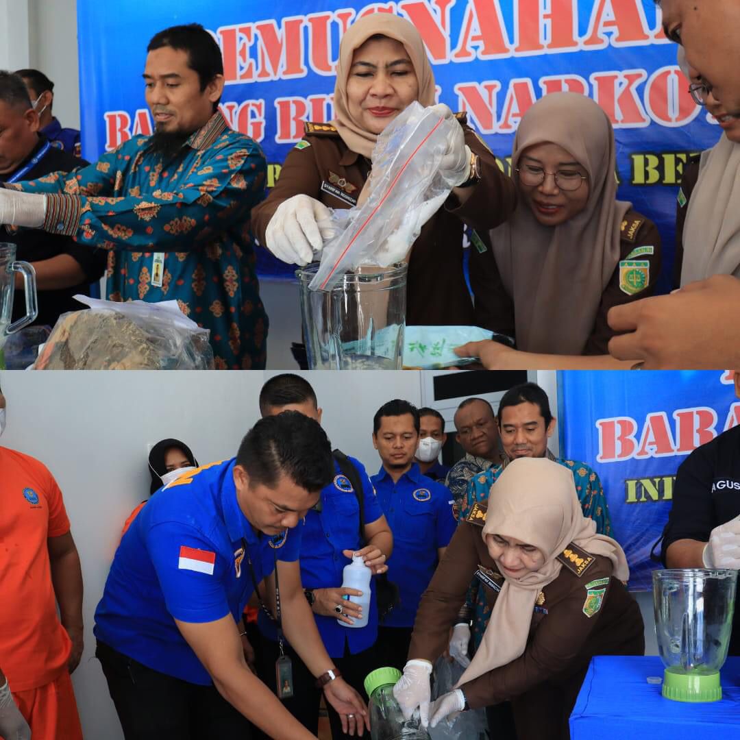 BNNP Aceh Musnahkan Narkotika Shabu & Ganja Brutto 87.274,47 Gram.