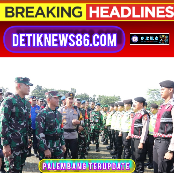 Kapolri Jenderal Polisi Listyo Sigit Dampingi Presiden RI Joko Widodo Dalam Rangka KunKer ke Palembang 